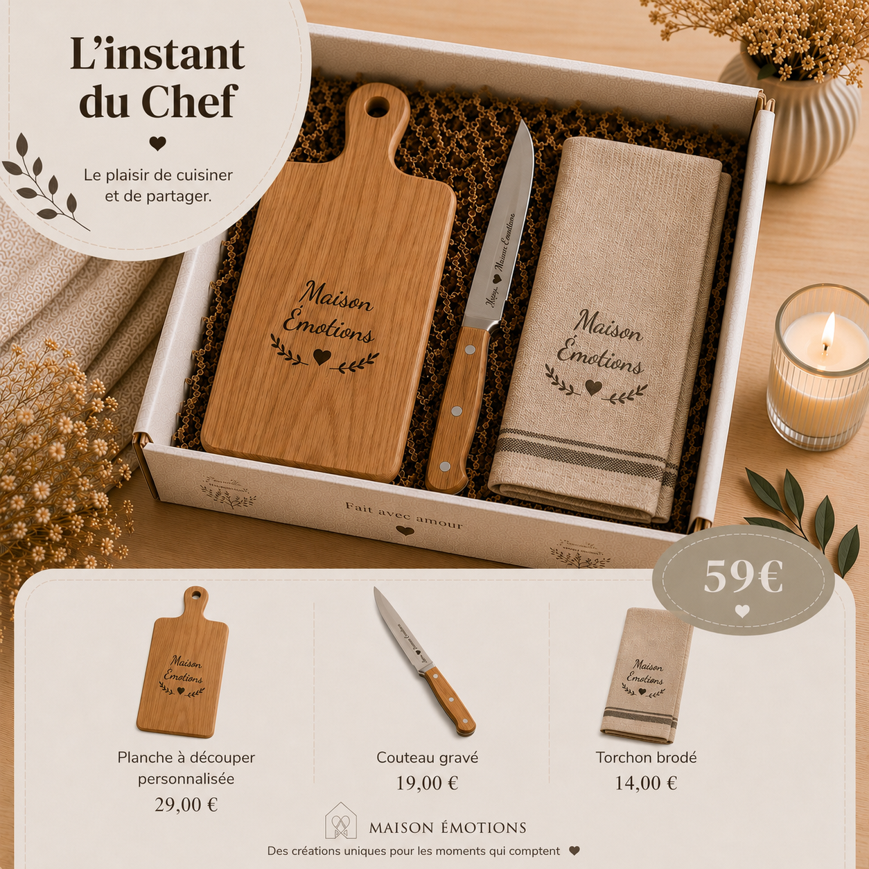 Coffret - L'Instant du Chef
