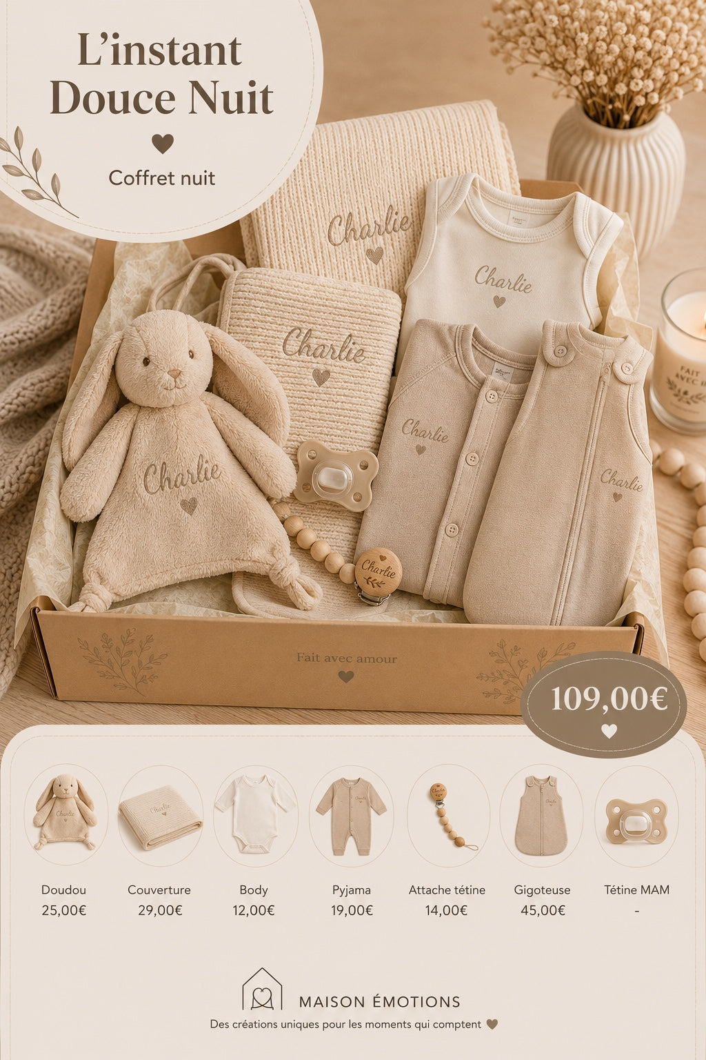 Coffret - L'instant Douce Nuit