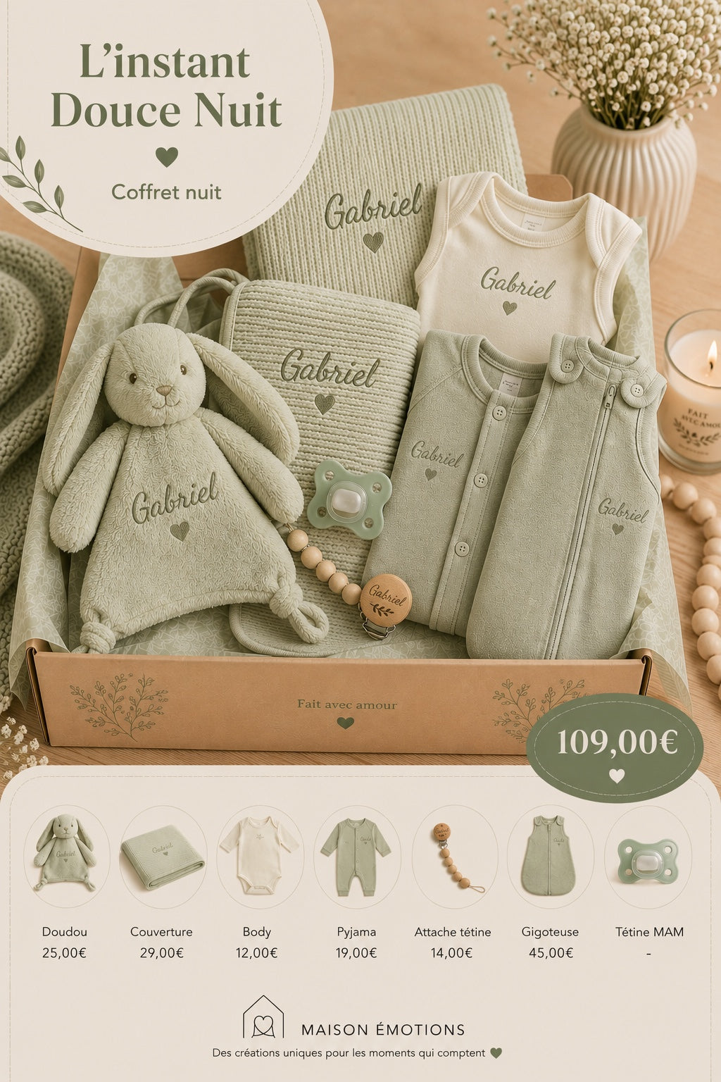Coffret - L'instant Douce Nuit