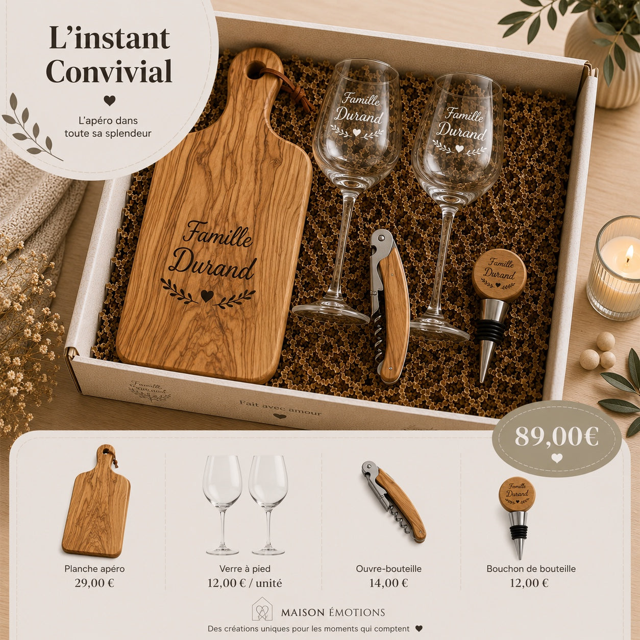 Coffret - L'Instant Convivial