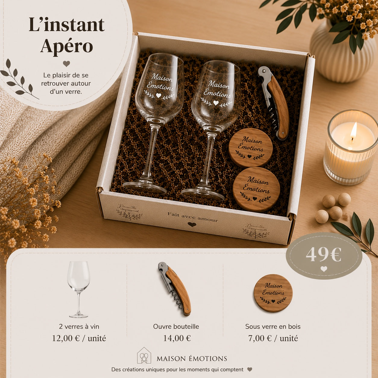 Coffret - L'Instant Apéro