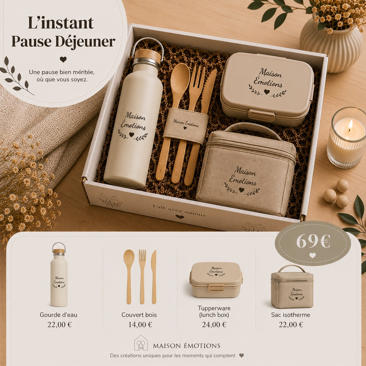 Coffret - L'Instant Pause Déjeuner