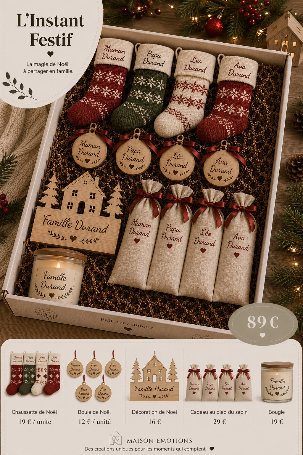 Coffret - L'Instant Festif